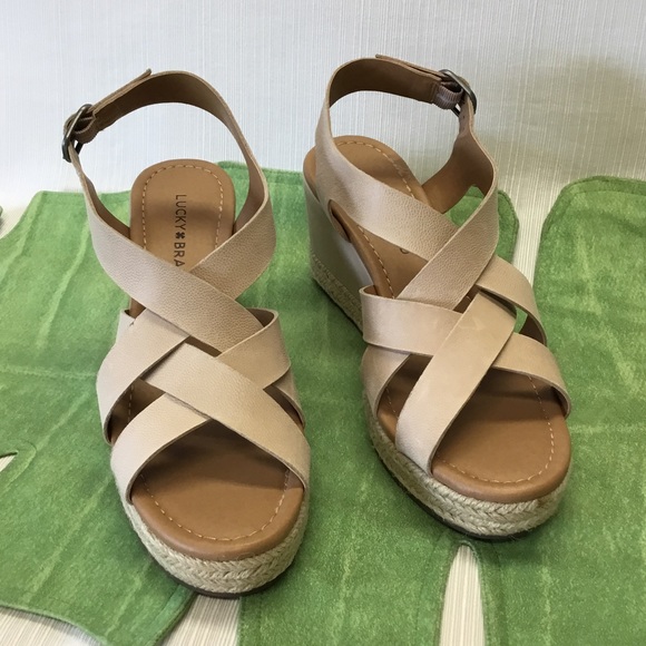 Lucky Brand Neutral Wedges - Picture 3 of 10